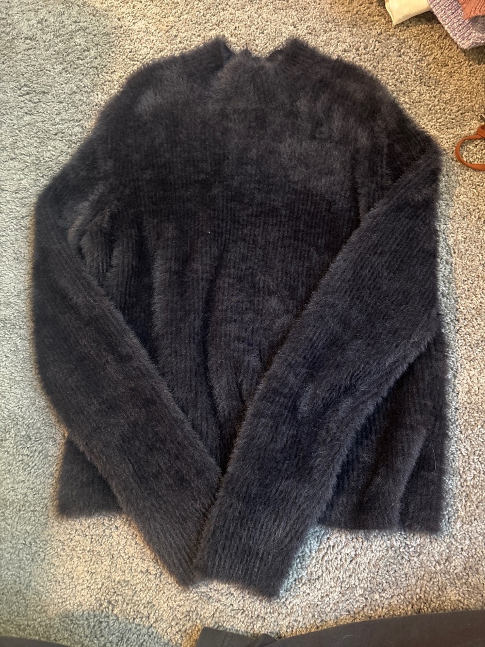 Faux Fur Sweater